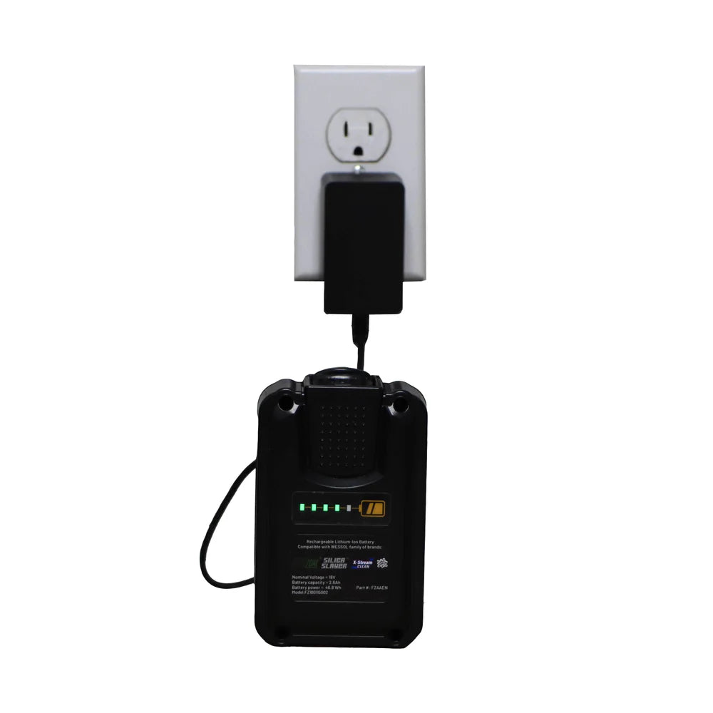 battery on charge